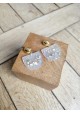 Boucles d'oreilles LUCIE "capsule fête"- plusieurs coloris
