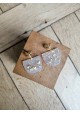 Boucles d'oreilles LUCIE "capsule fête"- plusieurs coloris