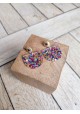 Boucles d'oreilles LUCIE "capsule fête"- plusieurs coloris