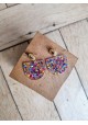 Boucles d'oreilles LUCIE "capsule fête"- plusieurs coloris