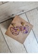 Boucles d'oreilles LUCIE "capsule fête"- plusieurs coloris