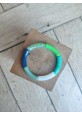 Bracelet GEORGETTE bleu et vert