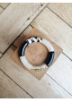 !!! NEW !!!  Bracelet GEORGES léopard vanille