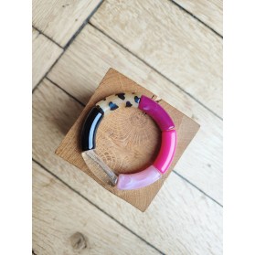 Bracelet GEORGES léo rose 