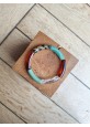 Bracelet GEORGETTE léo vert kaki