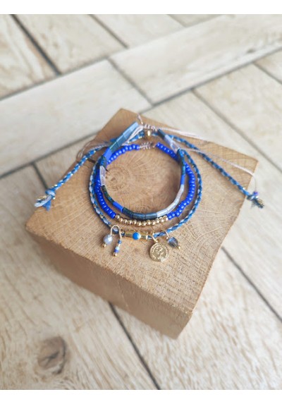 Lot de bracelets JOY, CLYDE et MIA