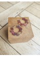 Boucles d'oreilles LOUANE petite taille - plusieurs coloris