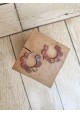 Boucles d'oreilles LOUANE petite taille - plusieurs coloris