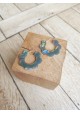 Boucles d'oreilles LOUANE petite taille - plusieurs coloris