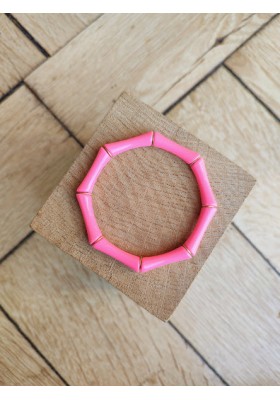 Bracelet GIGI rose fluo