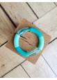 Bracelet GEORGES turquoise translucide
