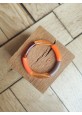 Bracelet GEORGETTE orange fluo translucide