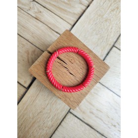 Bracelet fin GARANCE rouge