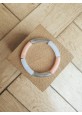 !!! NEW !!! Bracelet GEORGETTE gris et rose marbré