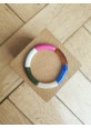!!! NEW !!! Bracelet GEORGETTE rose, bleu roi et kaki