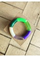 !!! NEW !!! Bracelet GEORGES vert fluo et violet