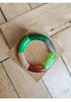 !!! NEW !!! Bracelet GEORGES vert et marron