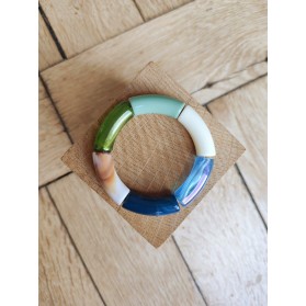 !!! NEW !!! Bracvelet GEORGES kaki et bleu