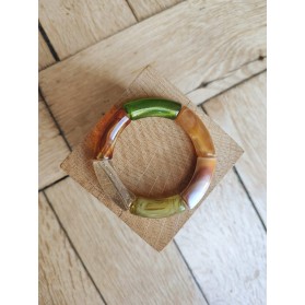 !!! NEW !!! Bracelet GEORGES kaki et marron