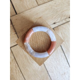 !!! NEW !!! Bracelet GEORGES gris et rose marbré