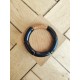 Bracelet GEORGES noir et paillettes dorées