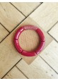 Bracelet GEORGES bordeaux paillettes roses