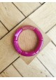 Bracelet GEORGES bordeaux marbré paillettes roses