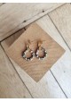 Boucles d'oreilles NINON - plusieurs coloris