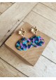 Boucles d'oreilles NORA - plusieurs coloris