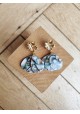Boucles d'oreilles NORA - plusieurs coloris