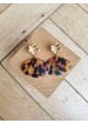 Boucles d'oreilles NORA - plusieurs coloris
