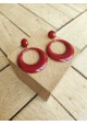 Boucles d'oreilles HUGUETTE - plusieurs coloris