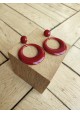 Boucles d'oreilles HUGUETTE - plusieurs coloris
