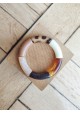 !!! NEW !!! Bracelet GEORGES léopard et glitter coffee