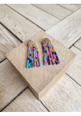 Boucles d'oreilles NAOMI - plusieurs coloris