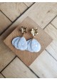 Boucles d'oreilles NORA - plusieurs coloris