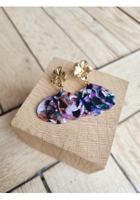 Boucles d'oreilles NORA - plusieurs coloris