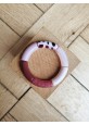 !!! NEW !!! Bracelet GEORGES rose pâle, léopard et glitter rose