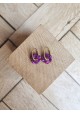 Boucles d'oreilles OREA - plusieurs coloris