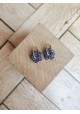 Boucles d'oreillles OREANE - plusieurs coloris