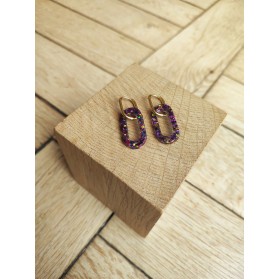 Boucles d'oreilles OCTAVIA - plusieurs coloris