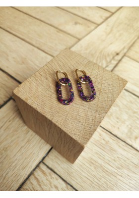 Boucles d'oreilles OCTAVIA - plusieurs coloris