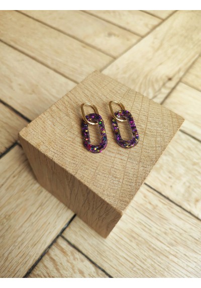 Boucles d'oreilles OCTAVIA - plusieurs coloris