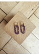 Boucles d'oreilles OCTAVIA - plusieurs coloris