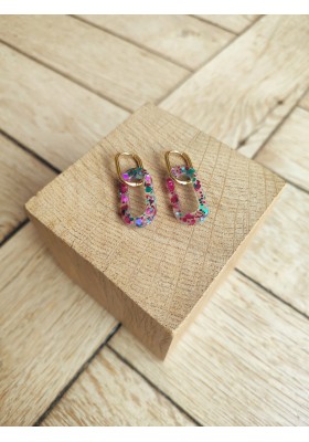 Boucles d'oreilles OCTAVIA - plusieurs coloris