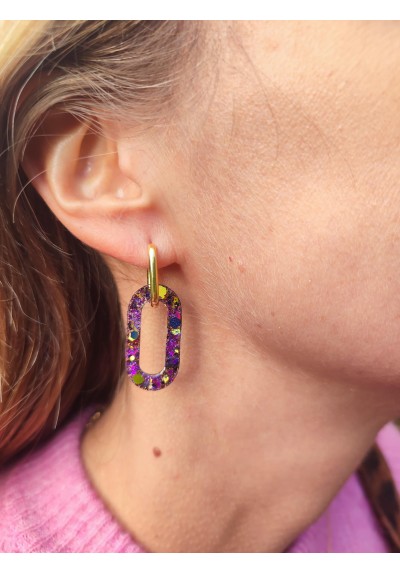Boucles d'oreilles OCTAVIA - plusieurs coloris