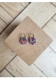 Boucles d'oreilles OREA - plusieurs coloris
