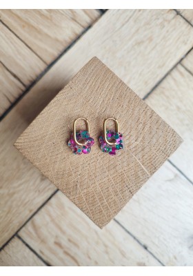 Boucles d'oreilles OREA - plusieurs coloris