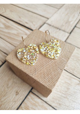 Boucles d'oreilles OLIVIA - plusieurs coloris et tailles