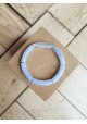 Bracelet GEORGETTE paillettes gris et argent